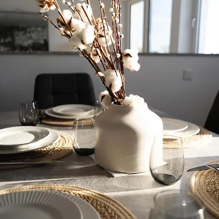 Moderne Doppelhaushaelfte Mit Garten & Terrasse I Free Wifi I Free Parking Prázdninový dům